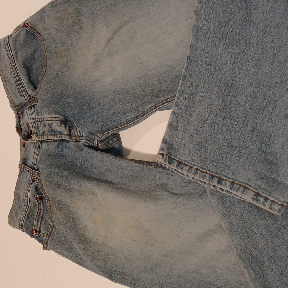 Dollhouse jeans faded denim button fly womens size 9/10